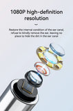 Ear Otoscope With 6LED Lights 3.9mm Ultra-Thin 1080PHD Smart Visual Ear Camera Digital Otoscope for Kids and Adults