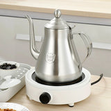 1.5L Tea Kettle 304 Stainless Steel Teapot,With Removable Infuser for Loose Flower Tea Coffee Kettle for Induction Cooker Safe