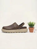 Summer Sandals Men's Outdoor Beach Anti-slip Breathable Slippers Men's Beach Comfortable Soft-soled Casual Men Shoes