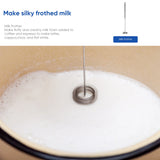 BioloMix 5 in 1 Immersion Hand Blender,1500W Blender with 304 Stainless Steel Blade,Food Processor,Smoothies Puree Baby Food