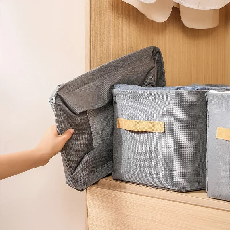 Collapsible Closet Organizer 10PCS Drawer Storage Bins for Clothing Pants and Toy Storage Home Bedroom Use