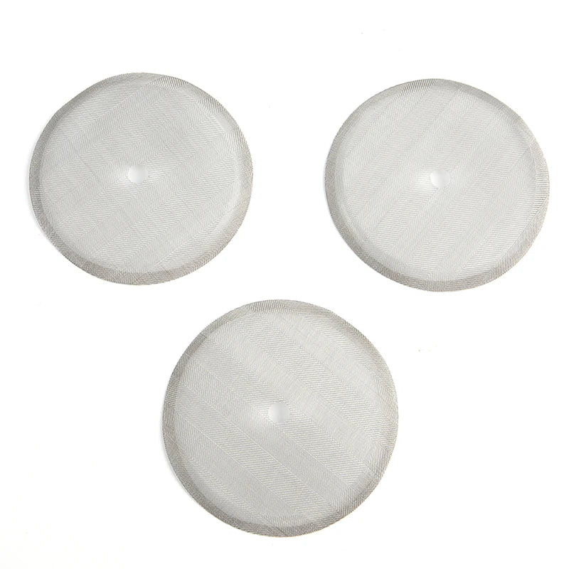 3Pcs Reusable French Press Coffee Maker Detachable Mesh Filter Stainless Steel