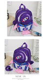Childrens Anti Slip Backpack 1-3Years Old Space Rocket Towing Rope Kindergarten Backpack Childrens Early Education Bag New Model