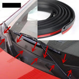 Car Seals Edge Sealing Strips Rubber Auto Roof Windshield Car Sealant Protector Strip Window Seals Noise Insulation Soundproof