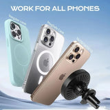 Magnetic Wireless Charger Car 360 Rotation Air Vent Phone Holder Stand Fast Charging Mount For iPhone 17 16 15 14 13 12 Pro Max