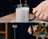 Electric Milk Froth Stirrer Wireless Coffee Whisk Handheld Egg Beater Cappuccino Foam Stirrer USB Portable Kitchen Tools Frother