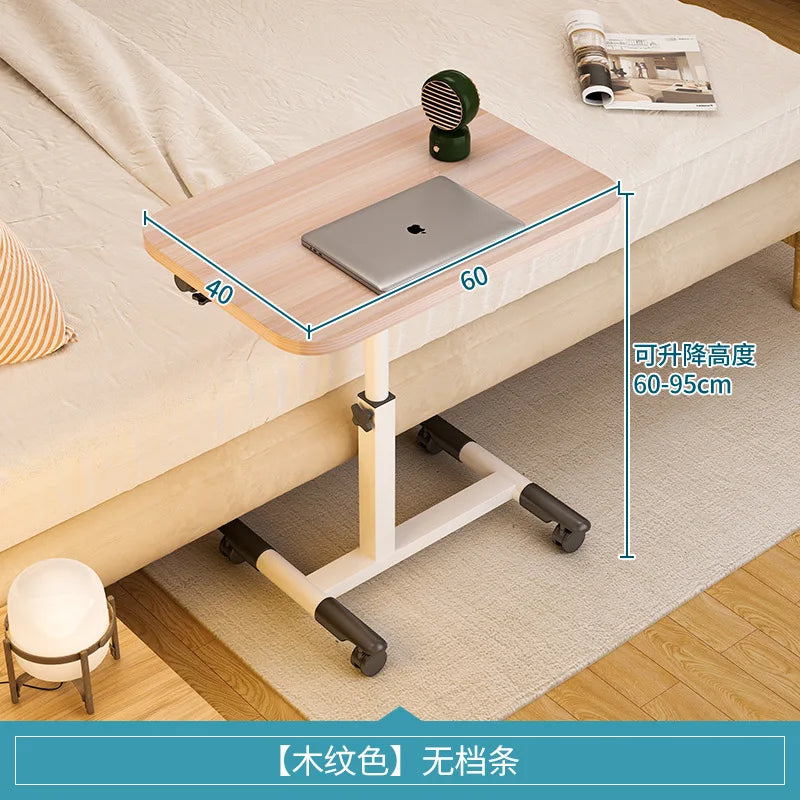 Multi-Functional Folding Small Table Movable Bedside Desk for Children's Reading & Writing Dormitory Home Side Table