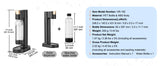 SucceBuy Sparkling Water Maker, Soda Maker Machine for Home Carbonating, Seltzer Water Starter Kit with BPA free 1L PET Bottle