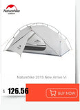 Naturehike 2025 New CloudUP Base Tent Outdoor Single and Double Hiking Lightweight Equipment Overnight Tent