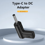 USB C PD to DC Power Connector Universal 12/15/19V Type C to DC Jack Plug Charging Adapter Converter for Router Tablet Mini Fan