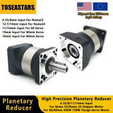 High Precision Planetary Reducer 6.35/8/11/14mm input Ratio 5:1 10:1 for Nema 23 57mm Nema34 86 Stepper 60mm Servo Motor Gearbox