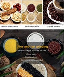 Multipurpose Electric Coffee Bean Grinder, Stainless Steel Milling Machine for Seeds, Spices, Nuts, Portable Ultrafine Grinder