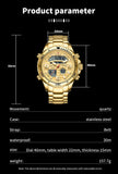New LIGE Fashion Military Watches for Men Luxury Original Sports Chronograph Watch Waterproof Quartz WristWatch Clock Gift
