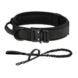 Dog Training Collar Adjustable Tactical Dog Collar And Leash Set Control Handle Pet Lead Collar For Small Big Dogs