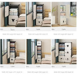 Clothes Folding Cabinets Locker Dustproof Foldable Simplicity Children Wardrobe Bedroom Furniture Organizador De Zapatos