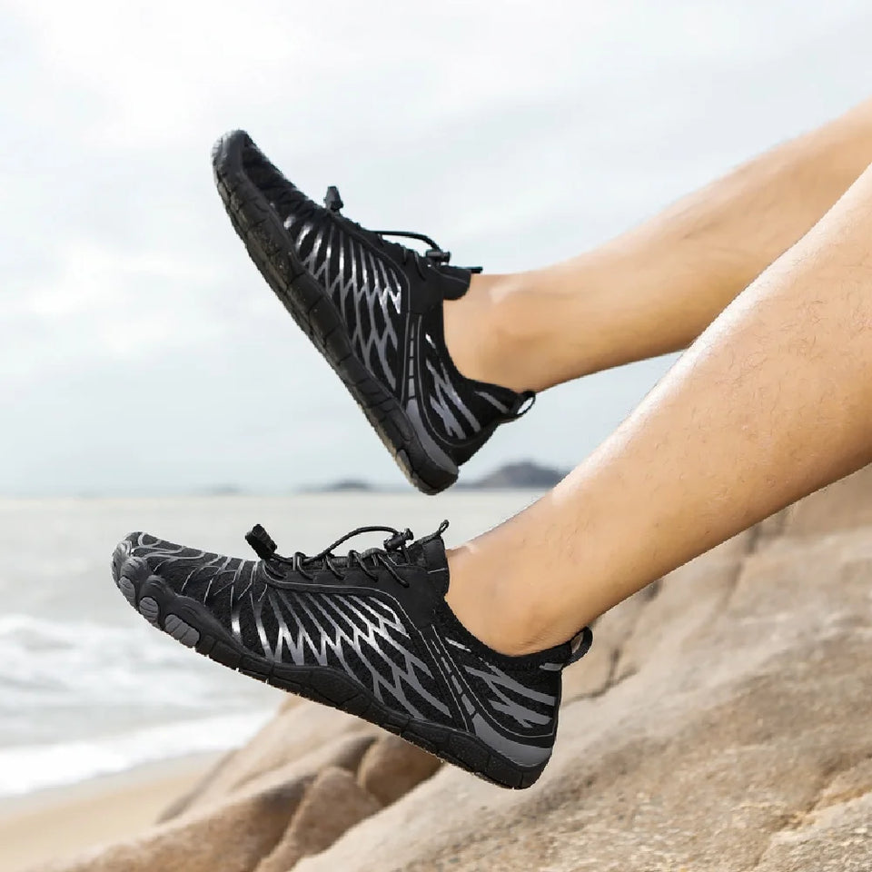 Women Men Upstream Wading Water Shoes Beach Barefoot Swimming Surfing Qick Dry Sports Aqua Sneakers Unisex Lightweight Trekking