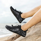 Women Men Upstream Wading Water Shoes Beach Barefoot Swimming Surfing Qick Dry Sports Aqua Sneakers Unisex Lightweight Trekking