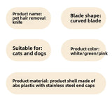 1pc Pet Hair Remover Brush for Dogs & Cats | Premium Grooming Tool, Reduces Shedding, Home & Travel Use, Ideal for Pet Lovers