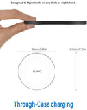 Fast Wireless Charger Pad Stand for iPhone 16 15 14 Samsung Xiaomi Earphone Phone Chargers Induction Wireless Charging Station