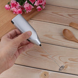 1PC Handhold Milk Frother Battery Operated Foam Maker Electric Egg Beater Whisk Stainless Steel