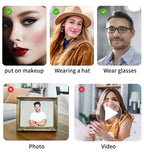 AI-Powered Biometric Fingerprint and Face Recognition 4.3in Turnstile Card Reader for Time Attendance and Access Control