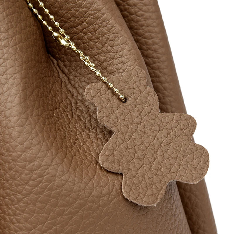 Luxury Casual Tote Women Bag High Quality Leather Ladies Handbag Shoulder Crossbody for Women 2025 Large Vintage Bags Sac A Main