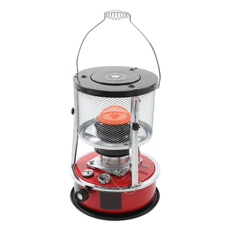 8000 BTU Kerosene Heaters, 5.2L Gal Fuel Capacity Kerosene Stove Heater, Adjustable Height Portable Kerosene Space Heater