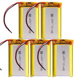 High Qulity 3.7V 10000mAh 1260110 Rechargeable Polymer Batteries Lipo Li-Po For Toy Power Bank GPS Laptop Camping Lights Diy