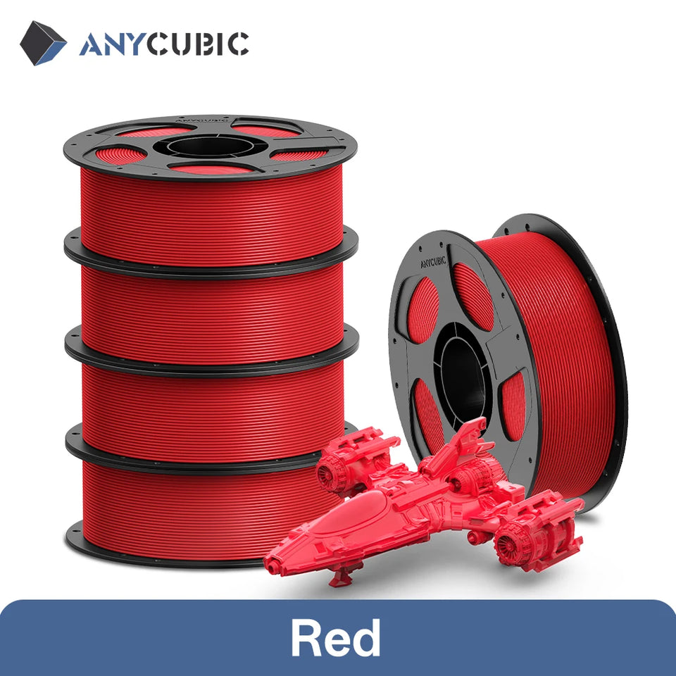 5KG ANYCUBIC PETG Filament PLA 3D Printer Multicolor 1.75mm Plastic 3D Printer Filament For Kobra 3 Combo S1C FDM 3D Printer