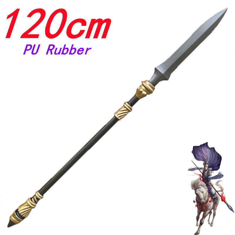 Chinese Ancient Zhao Yun Spear Sword Gun Weapons Three Kingdoms Role Playing Model Boys Toys Prop Knife Kids Gift Cosplay 1:1