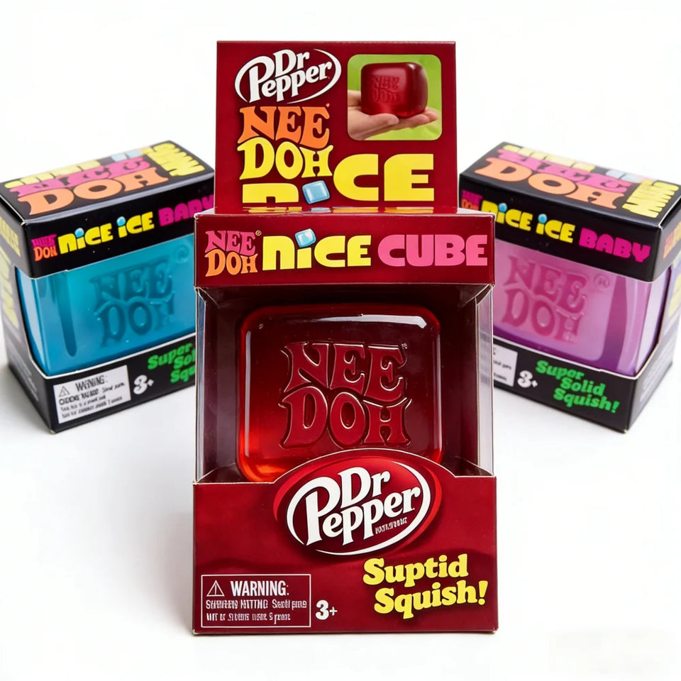 New Limited Edition Suptid Nice Cube Squishy Sensory Fidget Toy Stress Relief Squeeze Toy For Work Focus Adults Anxiety Relief