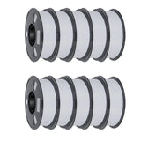PETG Filament 1.75mm 5kg 10kg 3D Printer Filament Standard 1kg/roll Plastic Spool PETG 5 10 Roll Mix Color Print Local Shipping
