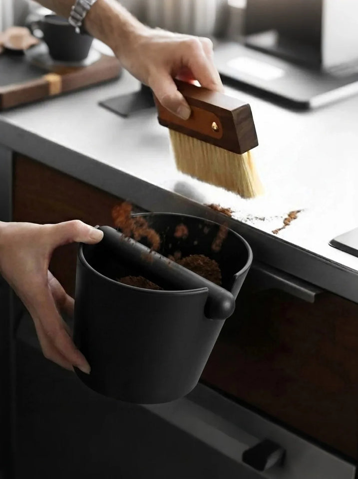 Coffee Knock Box Espresso Grounds ContainerDump Bin Bucket Anti Slip Powder BeveledResidue Barista Accessories Maker Tools