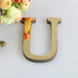 10CM 26 English Letters Wall Sticker 3D Mirror Acrylic Gold Wall Sticker Decals Self-Adhesive Home Party Decor Wall Art Mural
