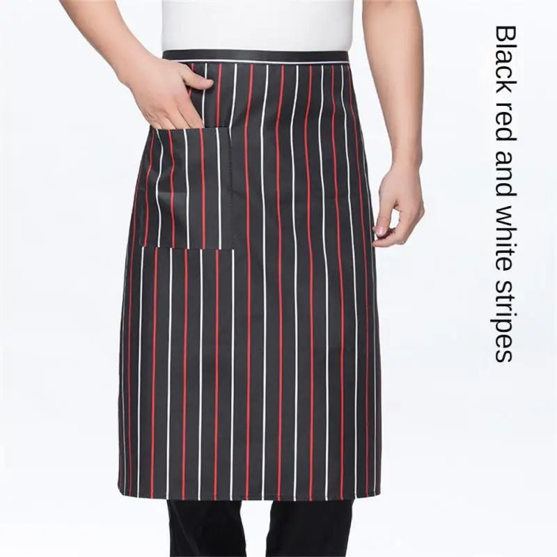 Chef Apron Special Kitchen Mens Hotel Restaurant Restaurant Back Kitchen Half-length Short Apron Household Cleaning
