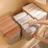Collapsible Closet Organizer 10PCS Drawer Storage Bins for Clothing Pants and Toy Storage Home Bedroom Use