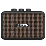 Aroma AG-04 Guitar Amp, Rechargeable Wireless Mini Electric Guitar Amplifier,Portable Amp with Clean and Overdrive Effects