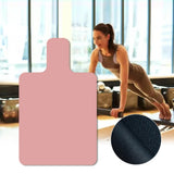 Pilates Suede Rubber Yoga Mat Sweat Absorbent Pilates Reformer Cover Pilates Reformer Machine Towel for Balance Training