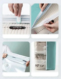 No Need Pump Vacuum Large Plastic Storage Bags Storing Clothes Blankets Reusable Compression Empty Bag Travel Accessories
