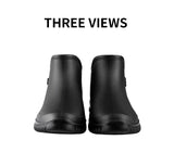 Couples Short Rain Shoes Fashion Light Waterproof Shoes Non-Slip Sports Korean Rain Boots