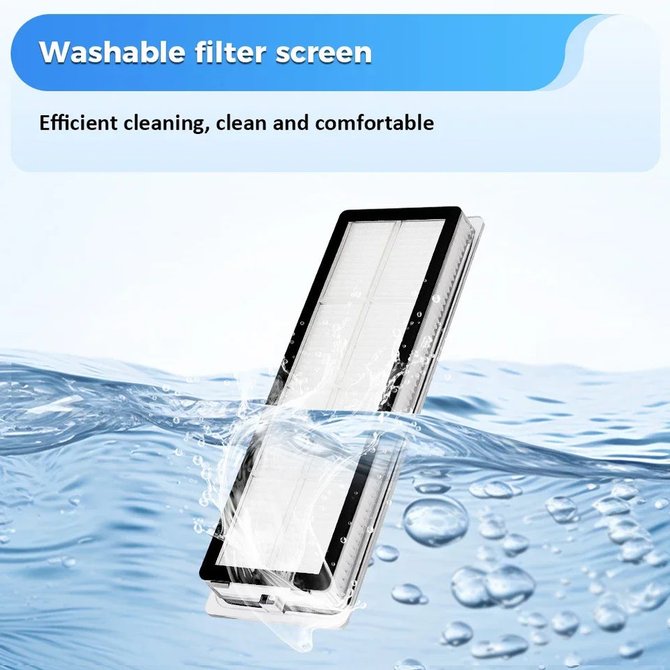 For Xiaomi Robot Vacuum X20+/X10+ /X20 Plus/X10 Plus Parts Mop Cloth Dust Bag Roller Side Brush Hepa Filter Part Accessories