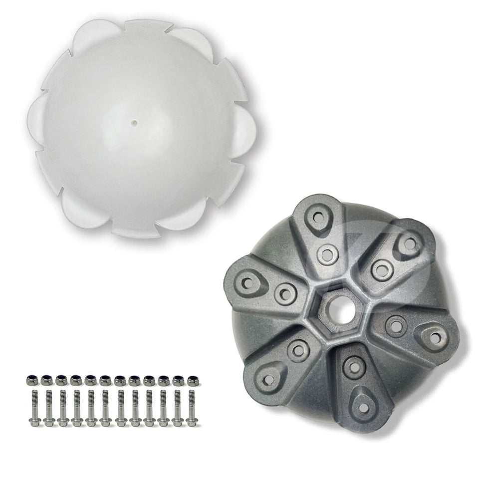 High Strength Carbon Fiber Wind Turbine Blades and 3 5 6 Wheel Hub Accessories, DIY Horizontal Wind Turbine Windmill Assembly