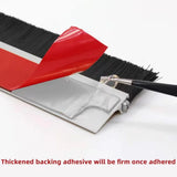 Door Sealing Strip Self-adhesive Door Bottom Gap Filling Sealing Strips Insect Proof Brush Strip Windproof Soundproof Door Tape