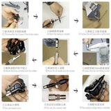 Electric Bicycle Scooter Hydraulic Brake Simple Oil Bleed Needle Pipe Maintenance Repair Tool Connector Lock Pipe Screw Bike