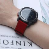 26/22mm Silicone Watch Band for Garmin Fenix 7 7X 6 6X Pro 5 5X Plus 3 HR Enduro Epix Gen 2 Smartwatch Magnetic Loop Wrist Strap