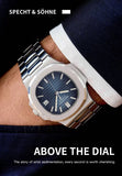 Specht&Sohne 2025 New Classic Men's Watches Luxury Automatic Watch For Men Stainless Steel Sapphire 8215 Mechanical WristWatch