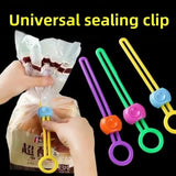 1/10pcs Portable Multifunctional Bag Storage Sealing Clips Snack Grain Preservation Snack Sealing Clips for Home Kitchen Office