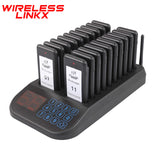 Wireless Restaurant Pager System Touch Panel Wireless Calling System Food Pager Guest Paging System for Coffee Shop Bar