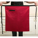 Chef Apron Special Kitchen Mens Hotel Restaurant Restaurant Back Kitchen Half-length Short Apron Household Cleaning