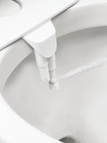 SAMODRA Button Bidet - Non-ElectricSelf  Cleaning Dual Nozzle (Frontal and Rear Wash) Fresh Water Bidet Toilet Seat Attachment